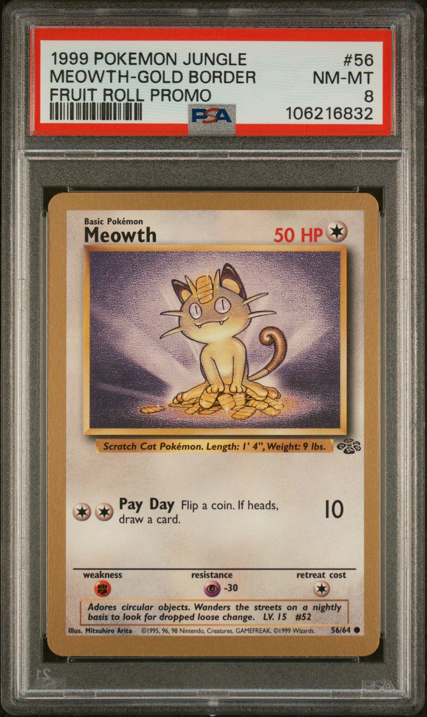 nozominnn♡ 1999 Pokemon Jungle 13 Venomoth-holo PSA 8 Graded Card | GameStop