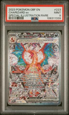 2023 Pokemon Obf En-obsidian Flames 223 Charizard Ex Special