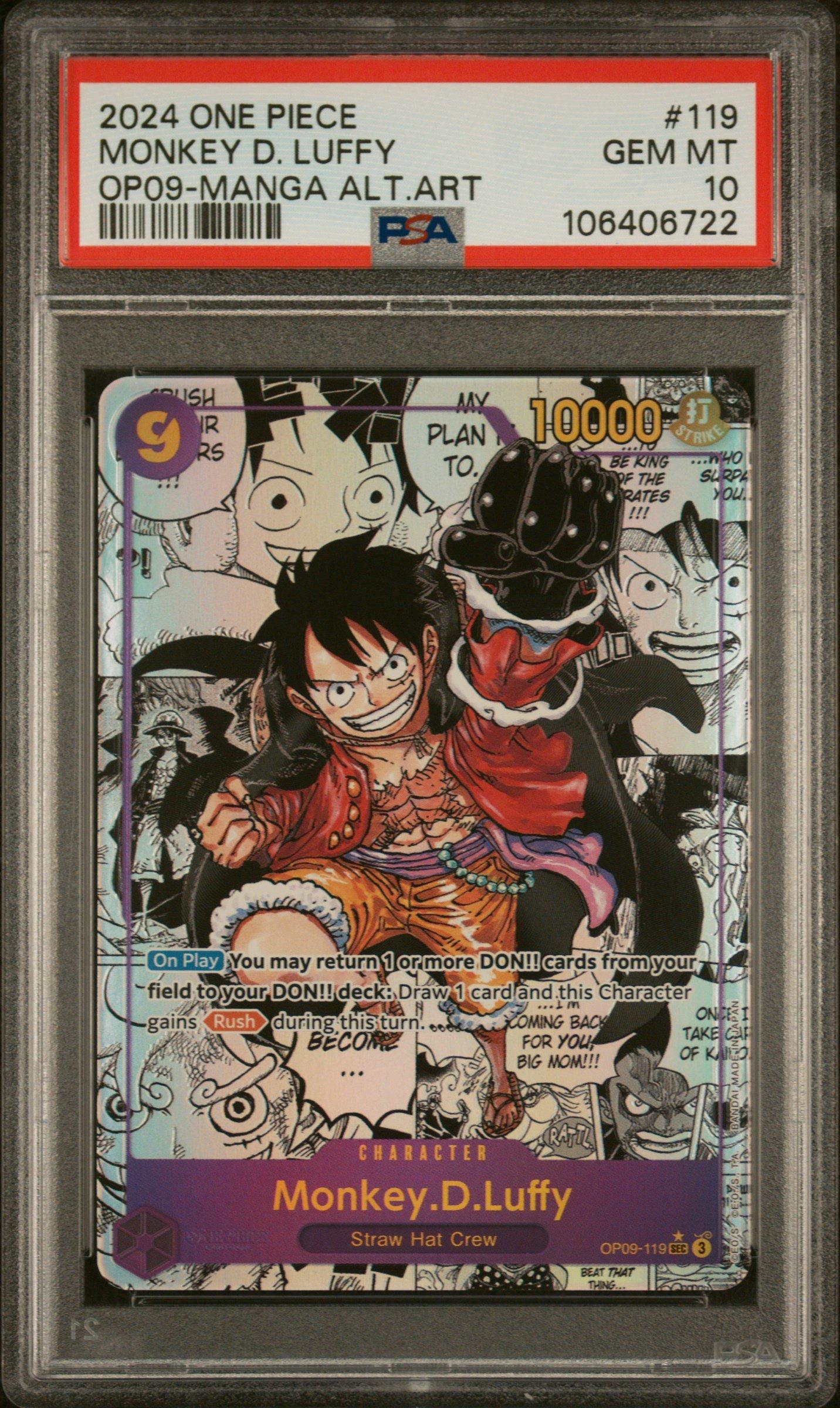 2024 One Piece Op09-emperors In The New World 119 Monkey D. Luffy