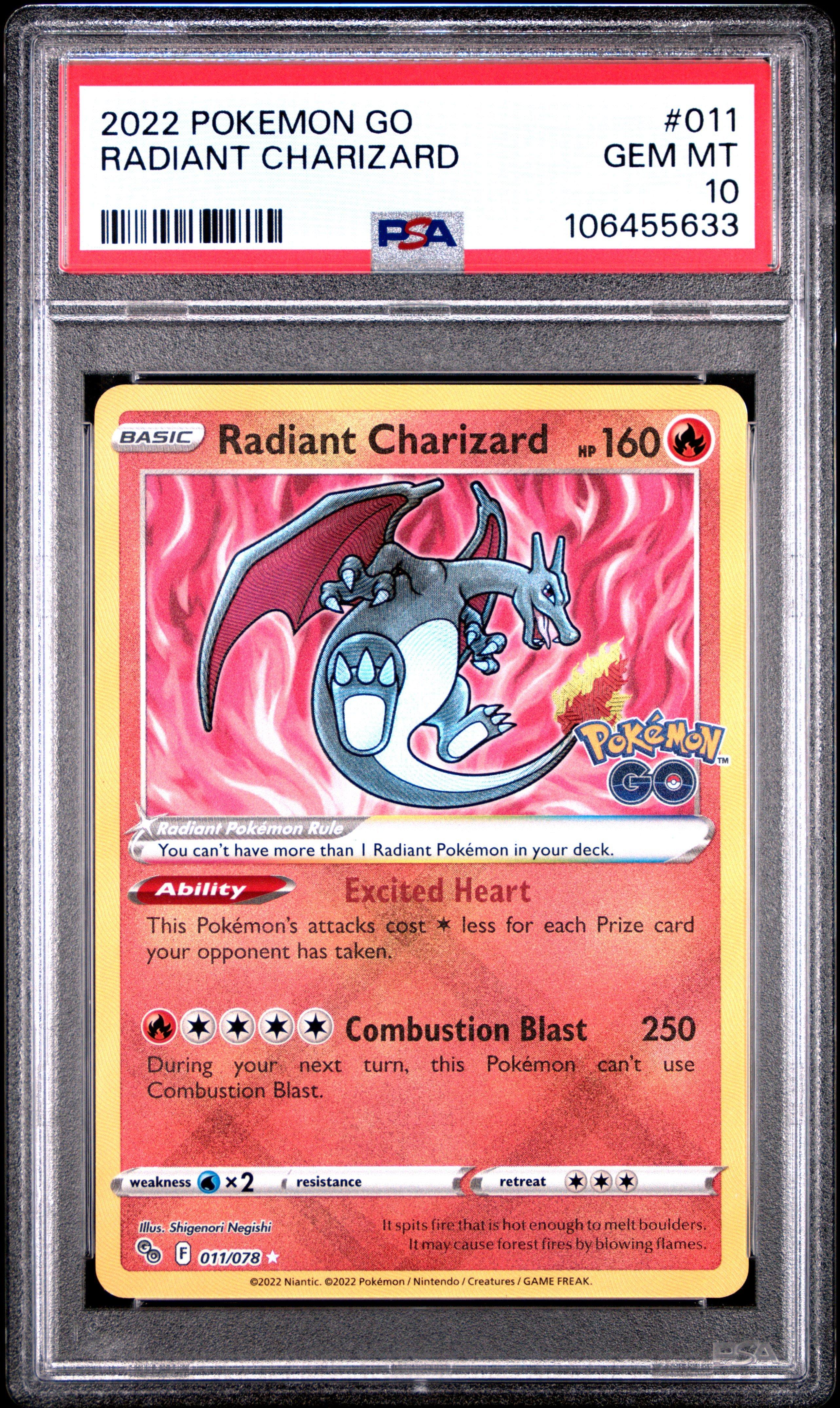 charizard pokemon go card psa 10 Radiant New Listed cards may have imperfections. A BGS Black Label 10