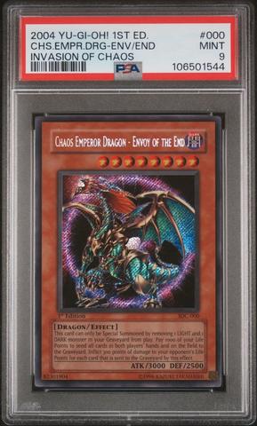 2002 Yu-gi-oh! Psv-pharaoh's Servant 000 Jinzo 1st Edition PSA 8