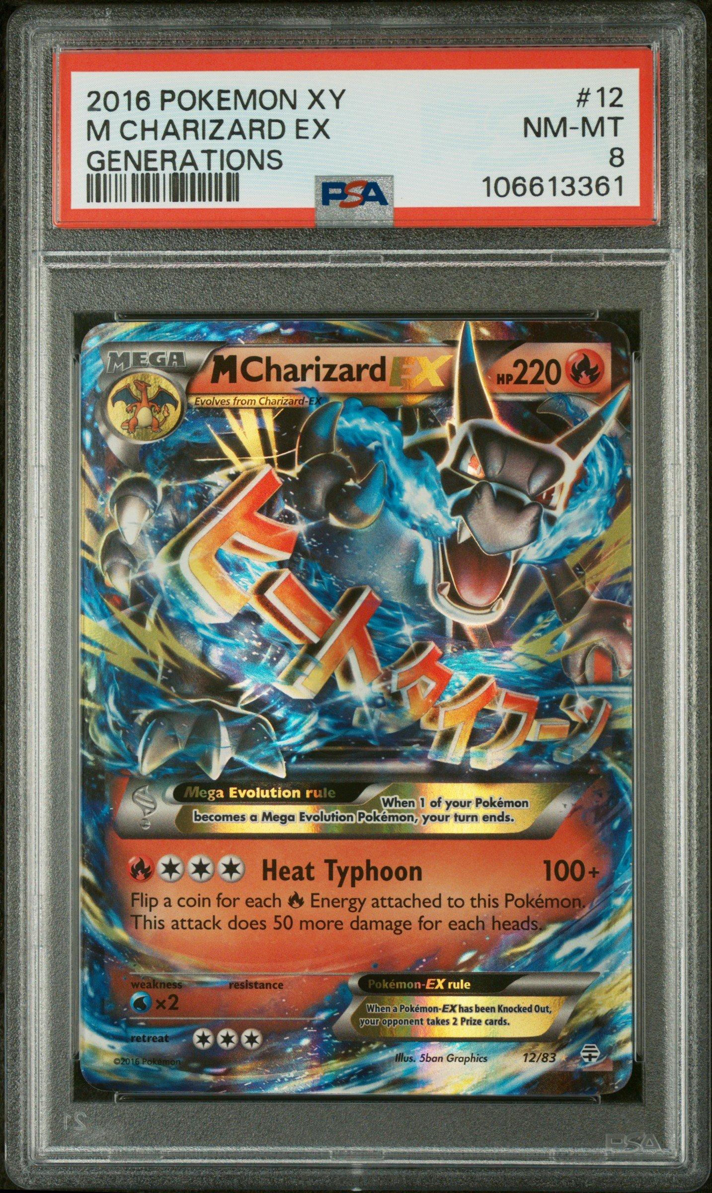 2016 Pokemon Xy Generations Charizard Ex PSA