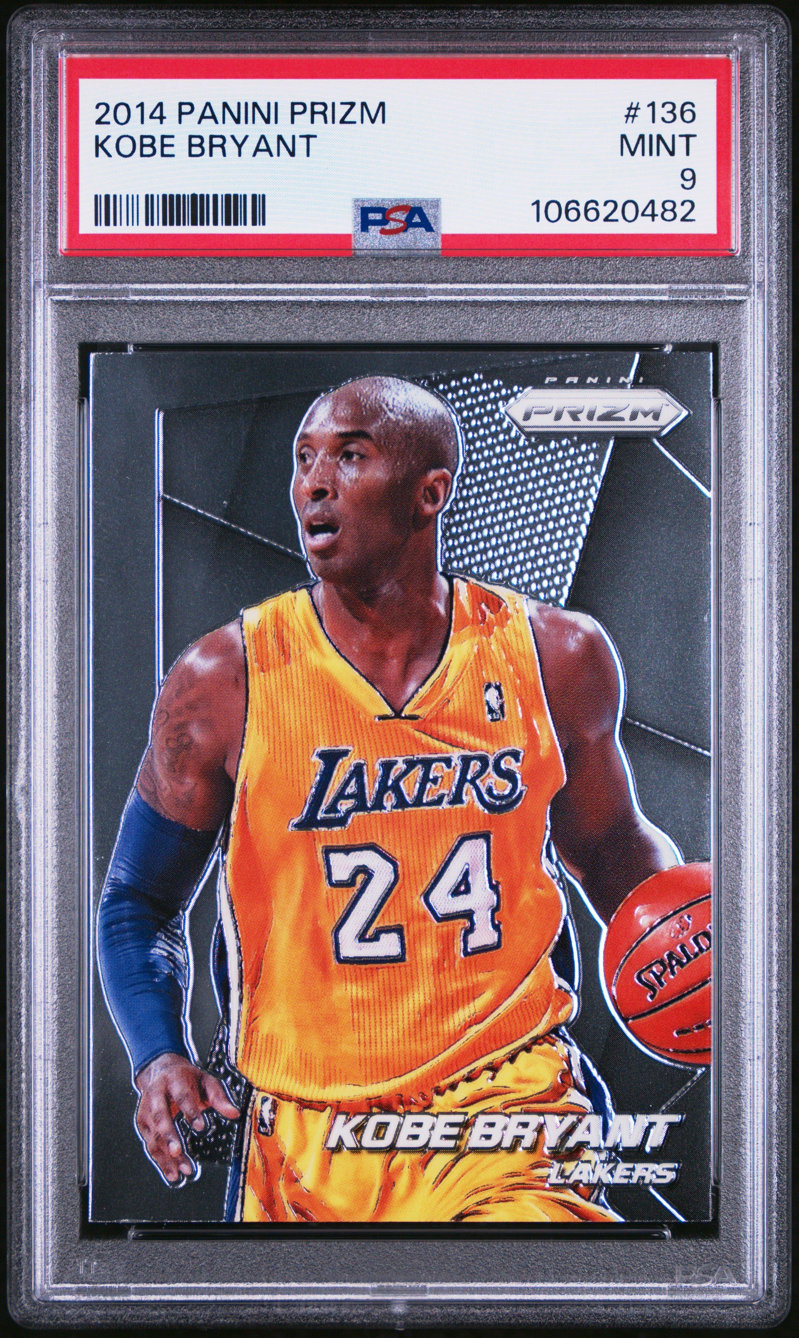 2014 Panini Prizm 136 Kobe Bryant PSA