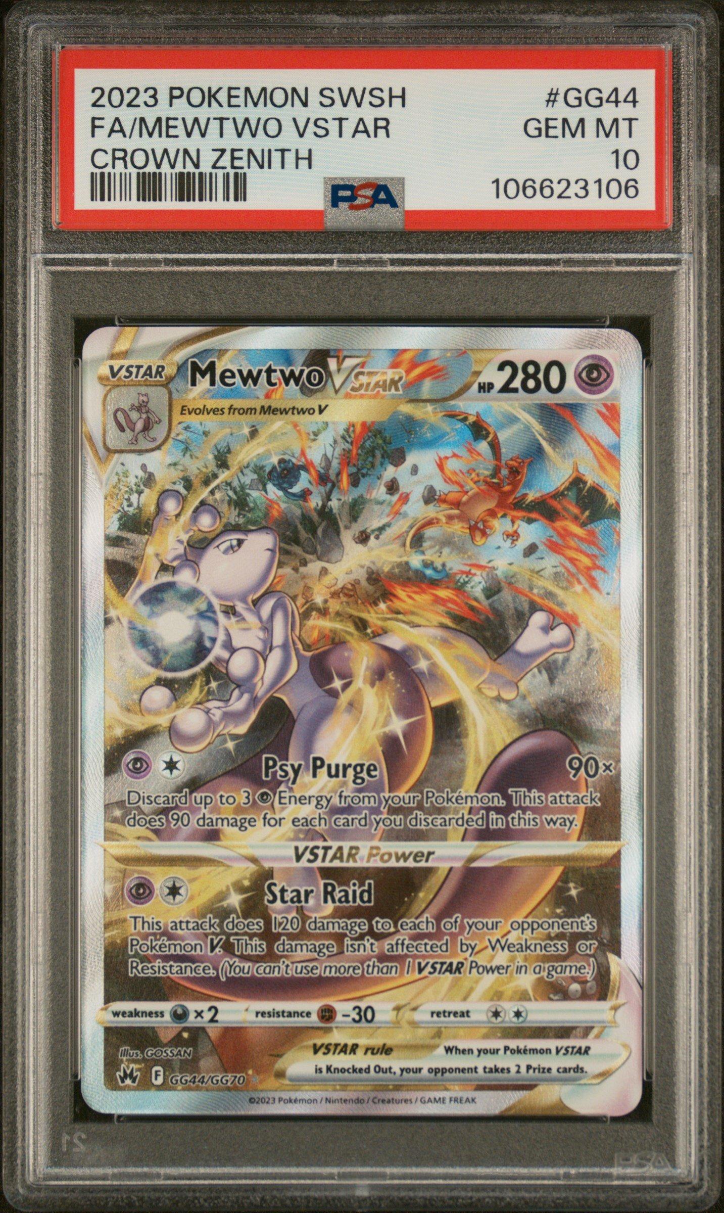 how much money is the mewtwo pokemon card worth Amazon.com: Mewtwo Vstar 031/078 - Pokemon Go main image 1