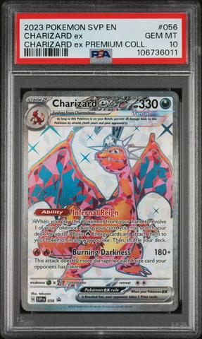 CHARIZARD ex 2023 ポケモンカード　psa10 2023 Pokemon Svp En-sv Black Star Promo 056 Charizard Ex Charizard