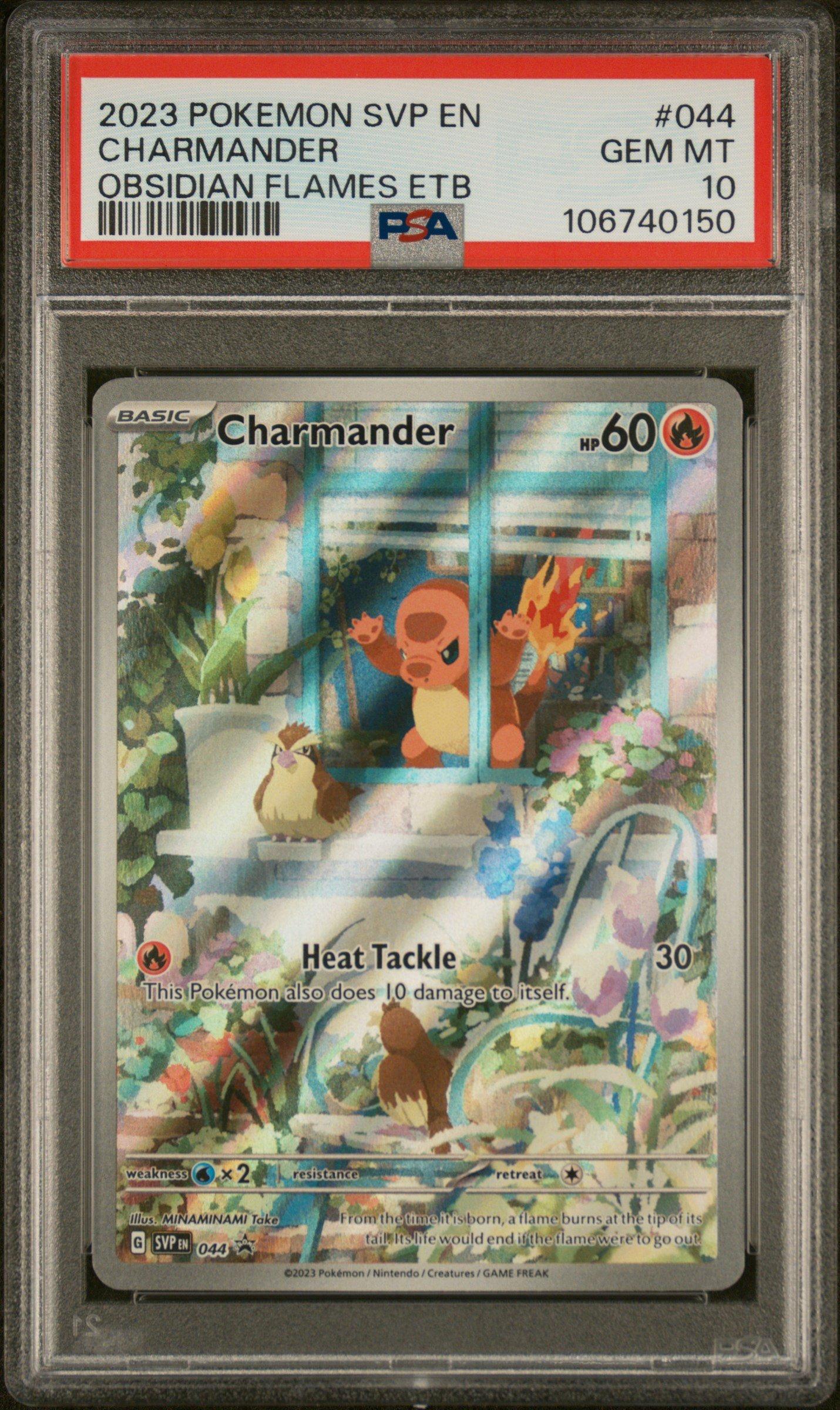 2023 Pokemon Svp En-sv Black Star Promo 044 Charmander Obsidian