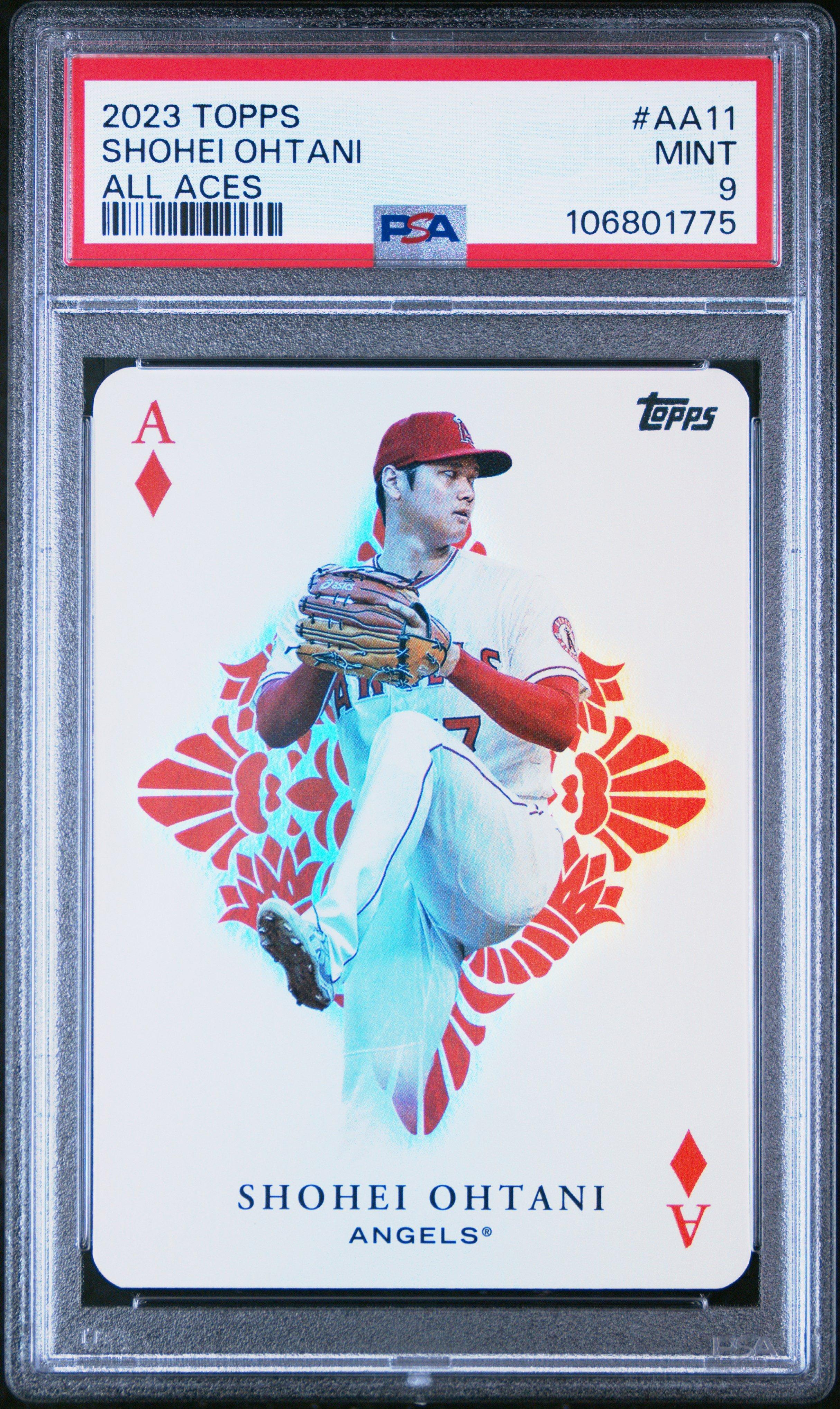 2023 Topps All Aces Aa11 Shohei Ohtani PSA 9 Graded Card | GameStop
