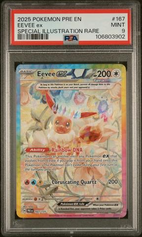 2025 Pokemon Pre En-prismatic Evolutions 179 Pikachu Ex Hyper Rare