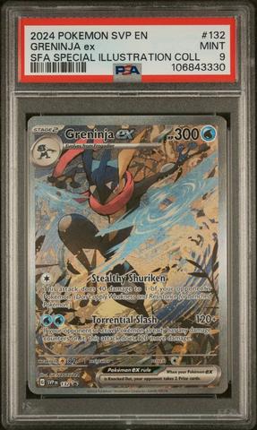 2024 Pokemon Svp En-sv Black Star Promo 132 Greninja Ex Shrouded
