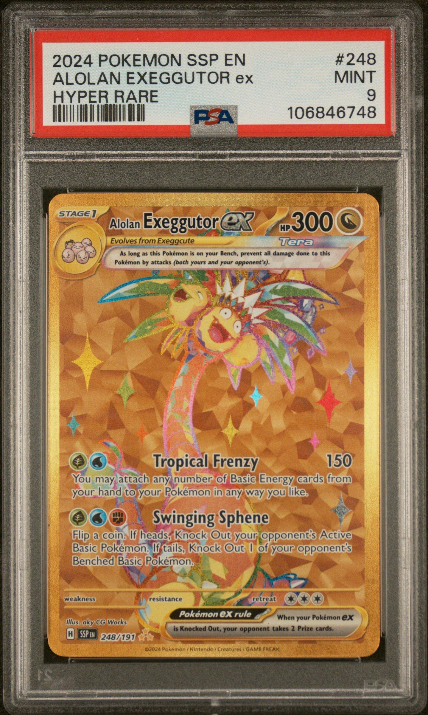 alolan exeggutor pokemon card price SV7a] ex 092/064〈UR〉 Stage 1 Pokemon Trading Card Game Surging