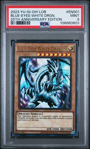 遊戯王　LEGEND OF BLUE EYES WHITE DRAGON YuGiOh Blue Eyes White Dragon 25th Anniversary Legendary