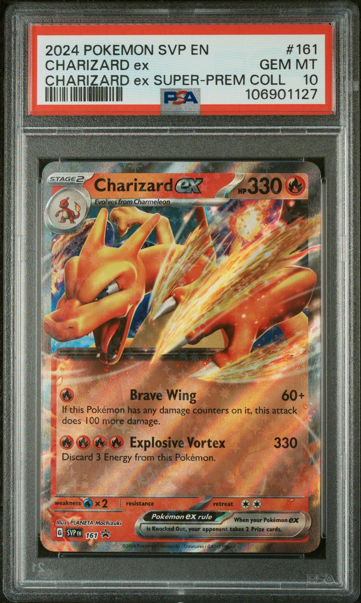 2024 Pokemon Svp En-sv Black Star Promo 161 Charizard Ex Charizard