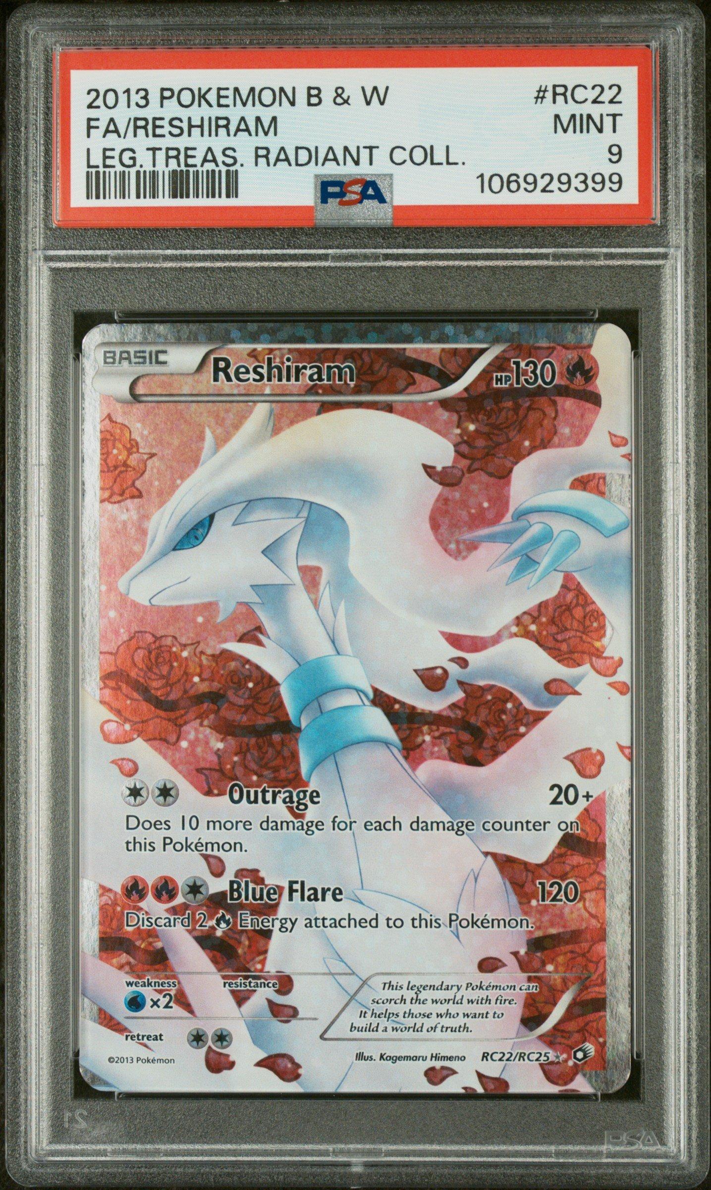 2013 Pokemon Black & White Legendary Treasures Radiant Collection