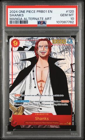 2024 One Piece Prb01-premium Booster -one Piece Card The