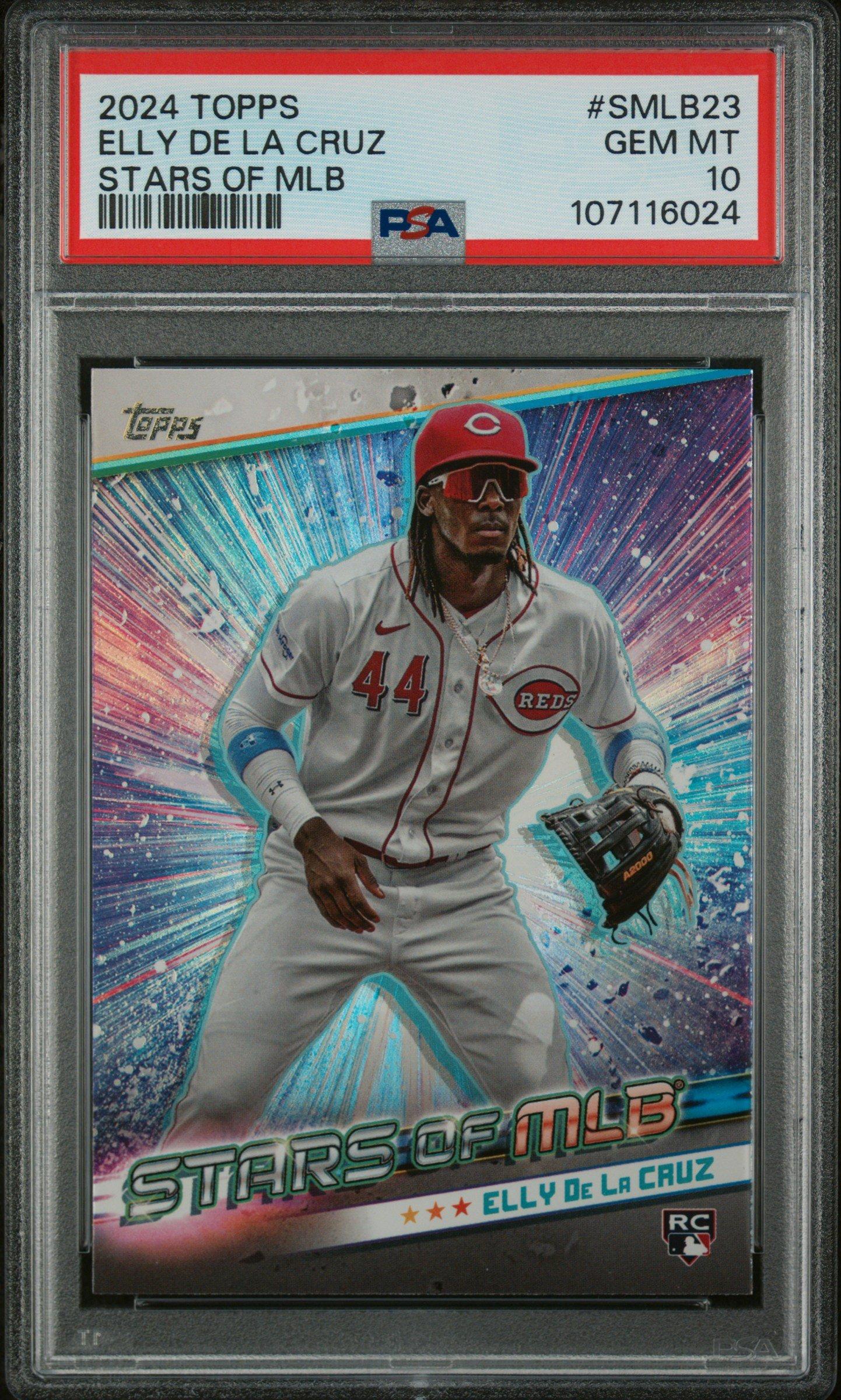 2024 Topps Stars Of Mlb Smlb23 Elly De La Cruz PSA 10