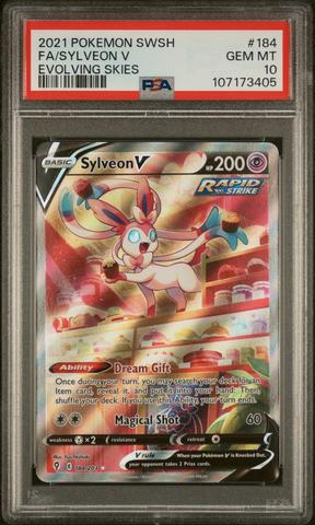 Sylveon V 184 PSA 10