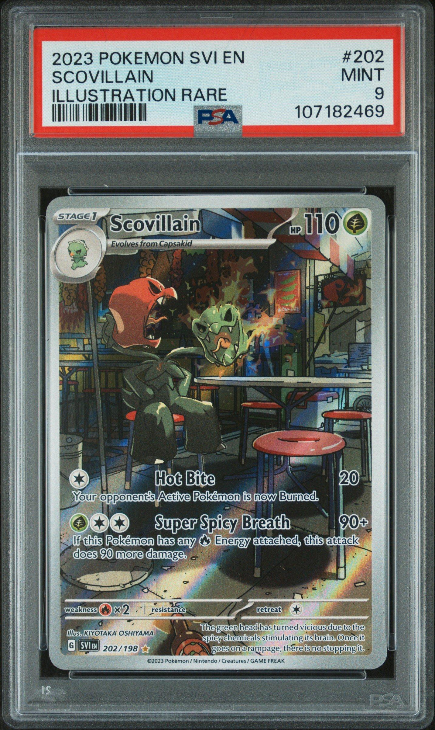 scovillain pokemon card value ex 037/191  Surging Sparks  Evolution Lot : Toys & Games Fire Spicy Rage (10+) This attack does 70 more damage for each damage counter on this Pokemon. scovillain pokemon card price ex