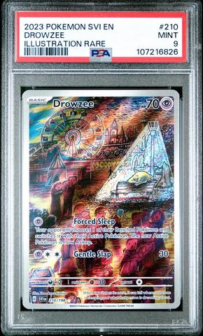 2023 Pokemon Svi En-scarlet & Violet 210 Drowzee Illustration Rare
