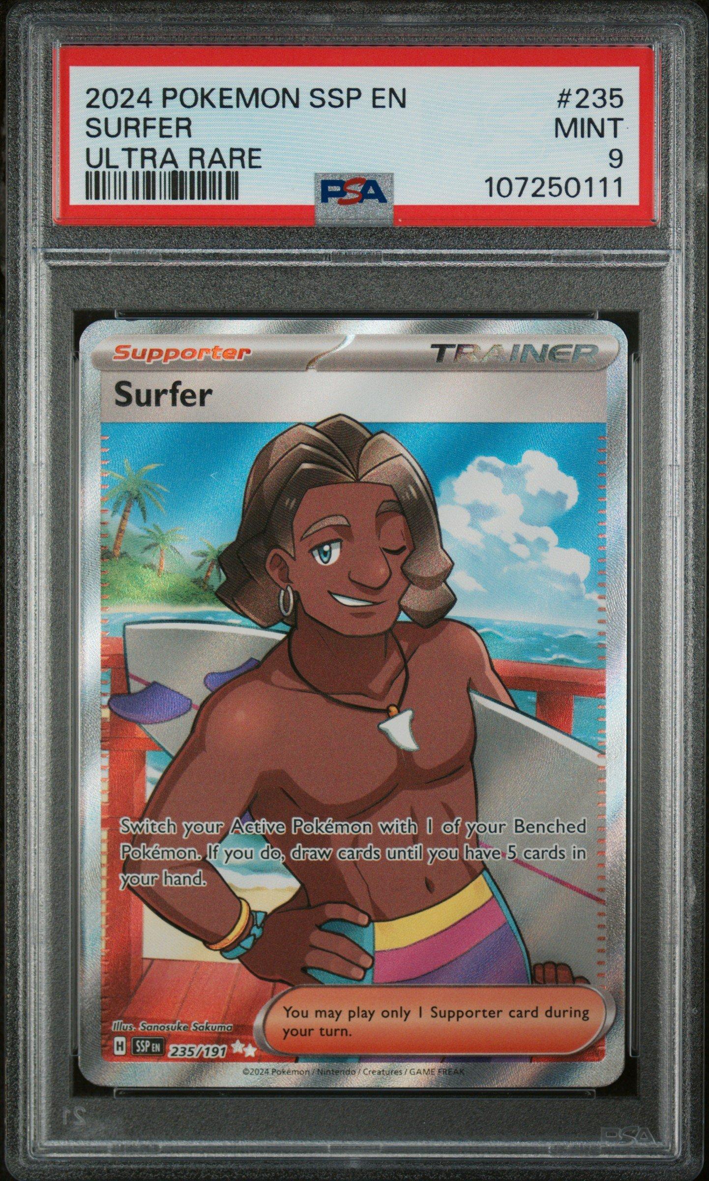 surfer pokemon card Surfer 235/191
