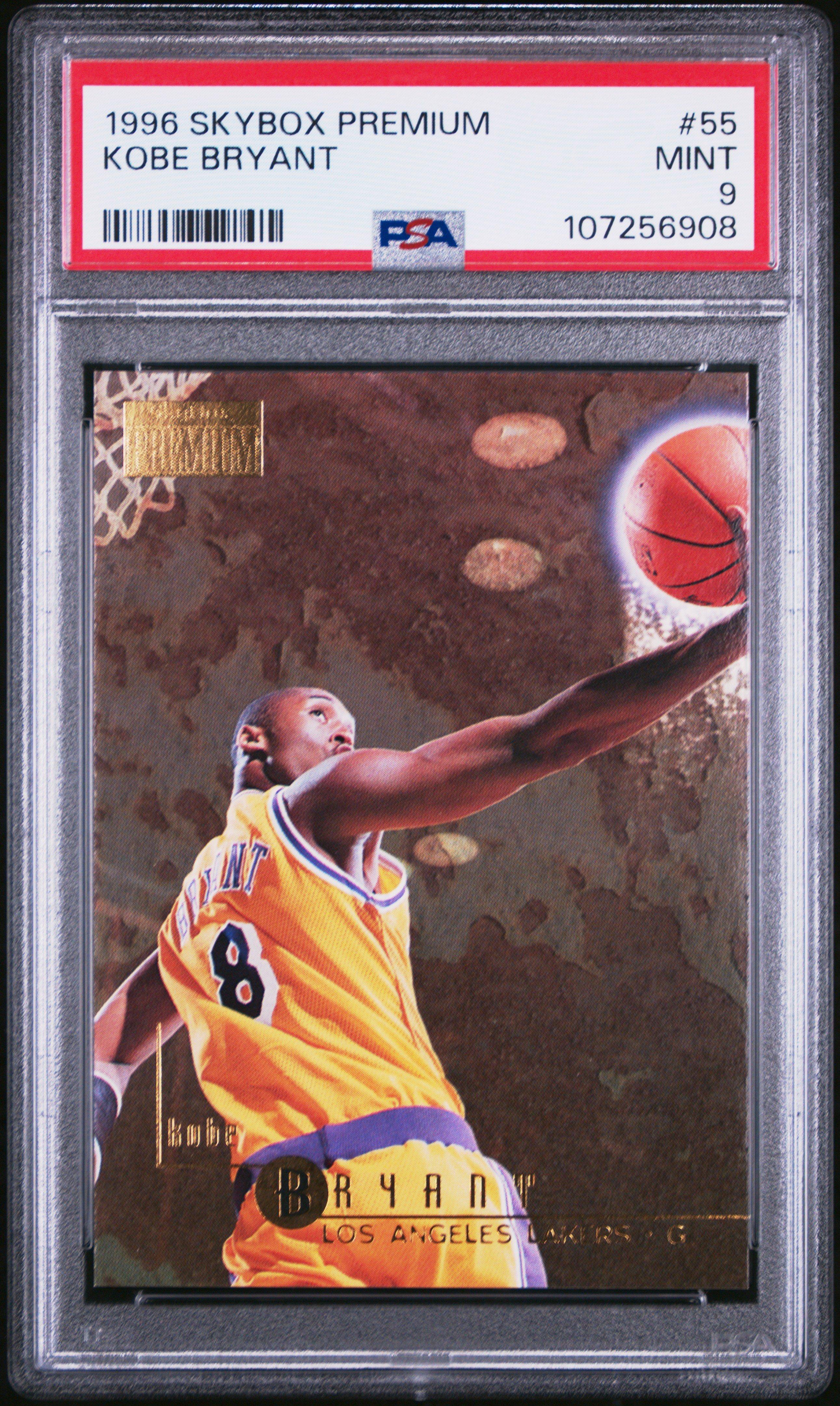1996 Skybox Premium Kobe Bryant PSA