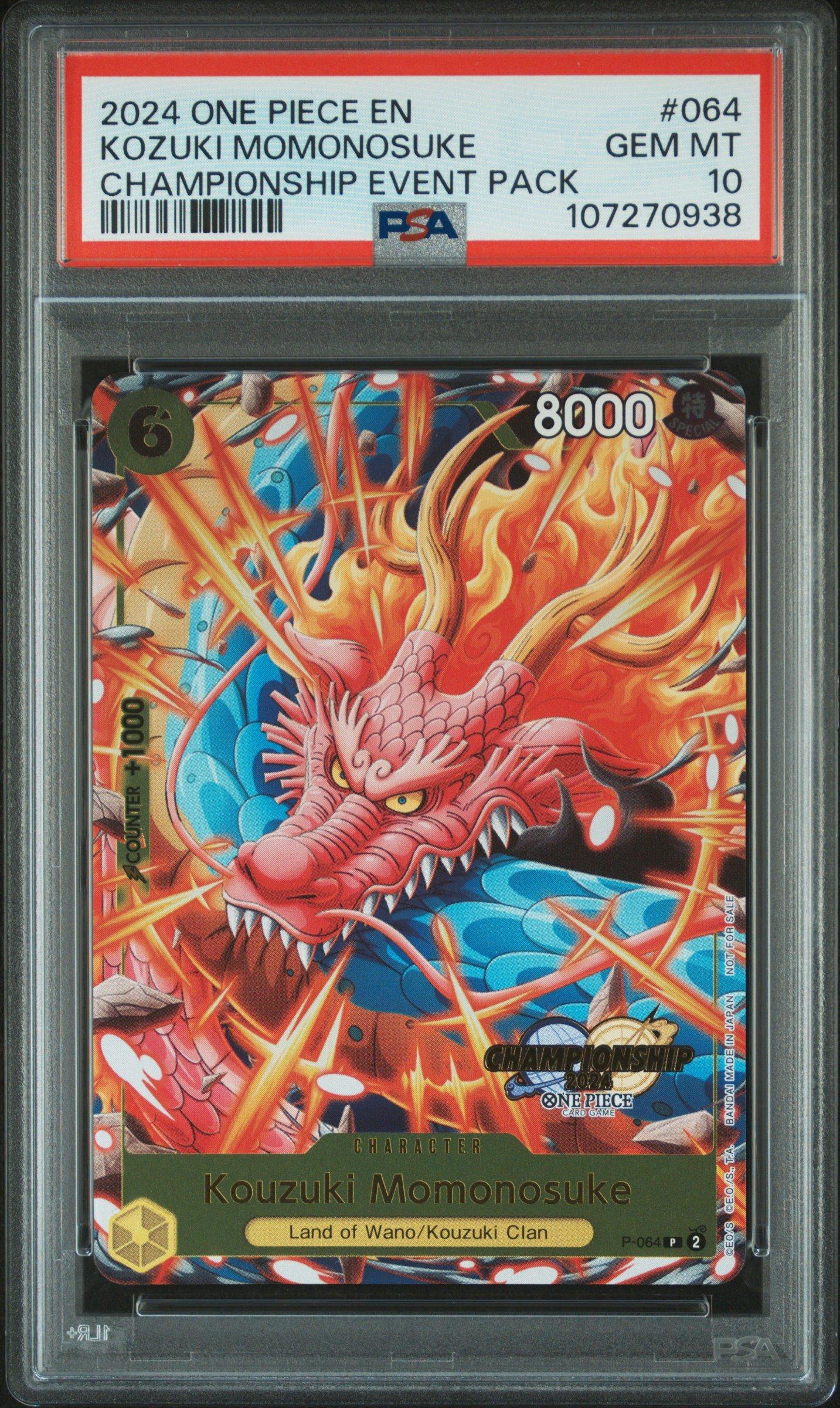 2024 One Piece Championship 2024 Event Pack 064 Kozuki Momonosuke