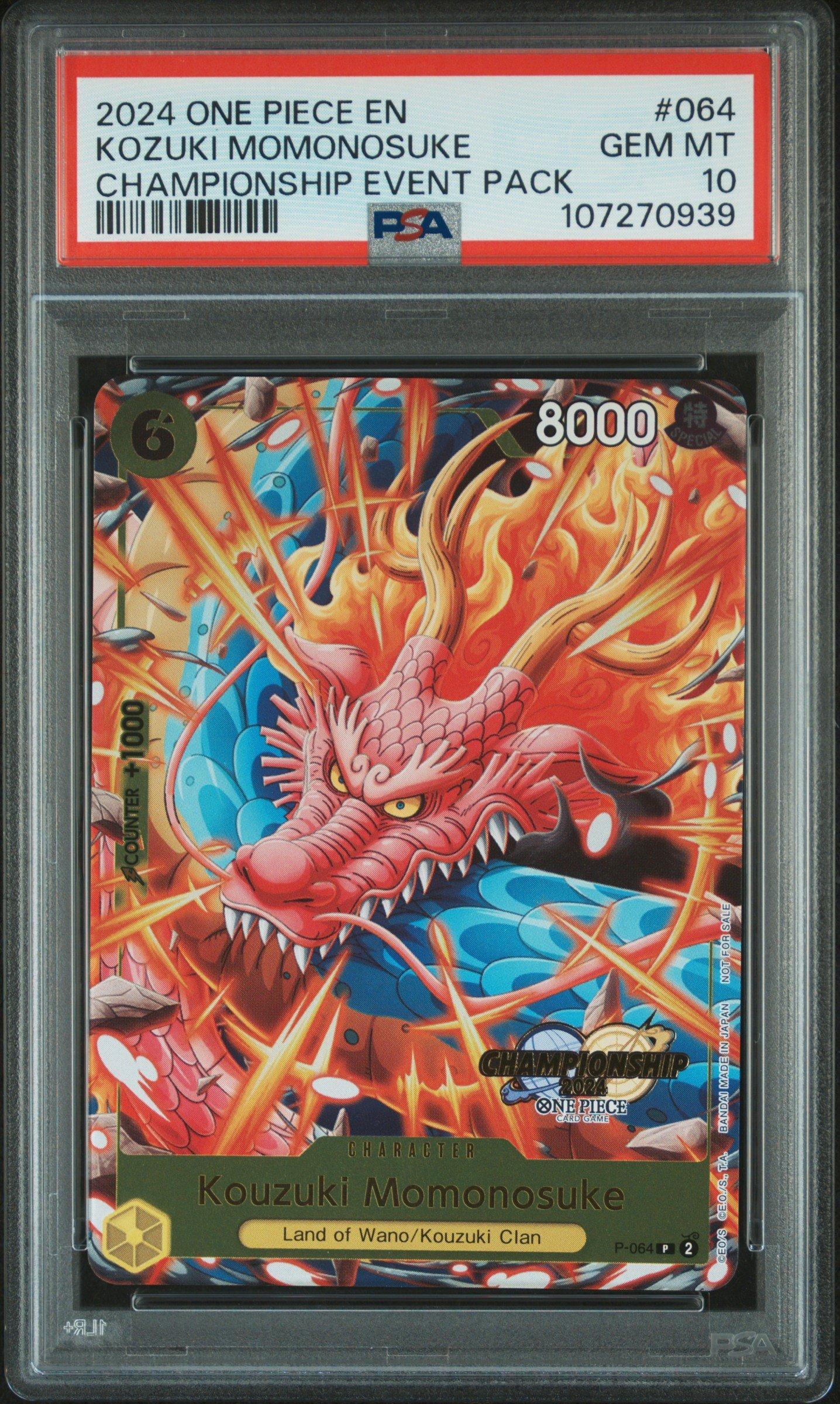 2024 One Piece Championship 2024 Event Pack 064 Kozuki Momonosuke
