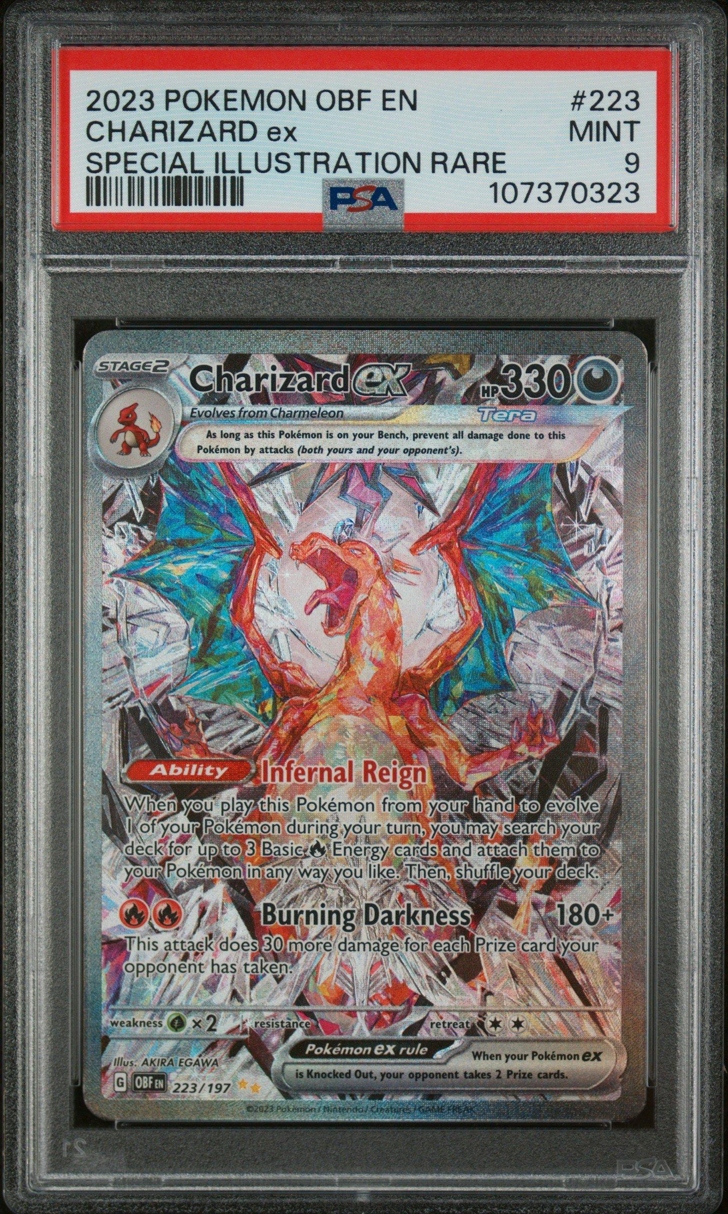 2023 Pokemon Obf En-obsidian Flames 223 Charizard Ex Special