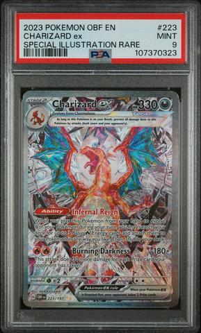 ポケモンカードゲーム 2023 CHARIZARD ex SPECIAL ART RARE PSA 10 GEM MINT JAPANESE POKEMON 2023 CHARIZARD ex 349/190