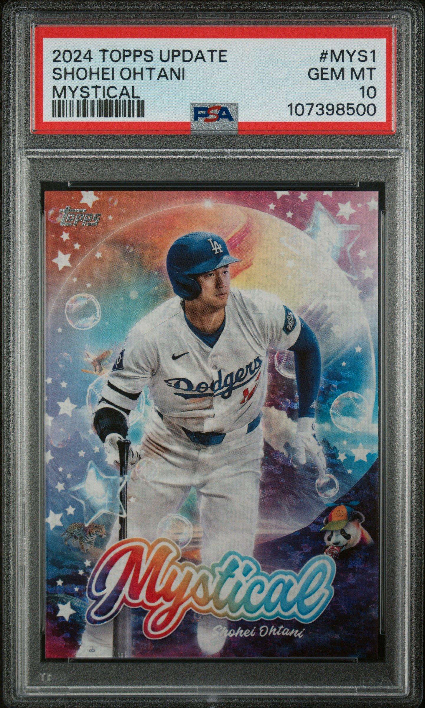 2024 Topps Update Mystical Mys1 Shohei Ohtani PSA 10 | GameStop
