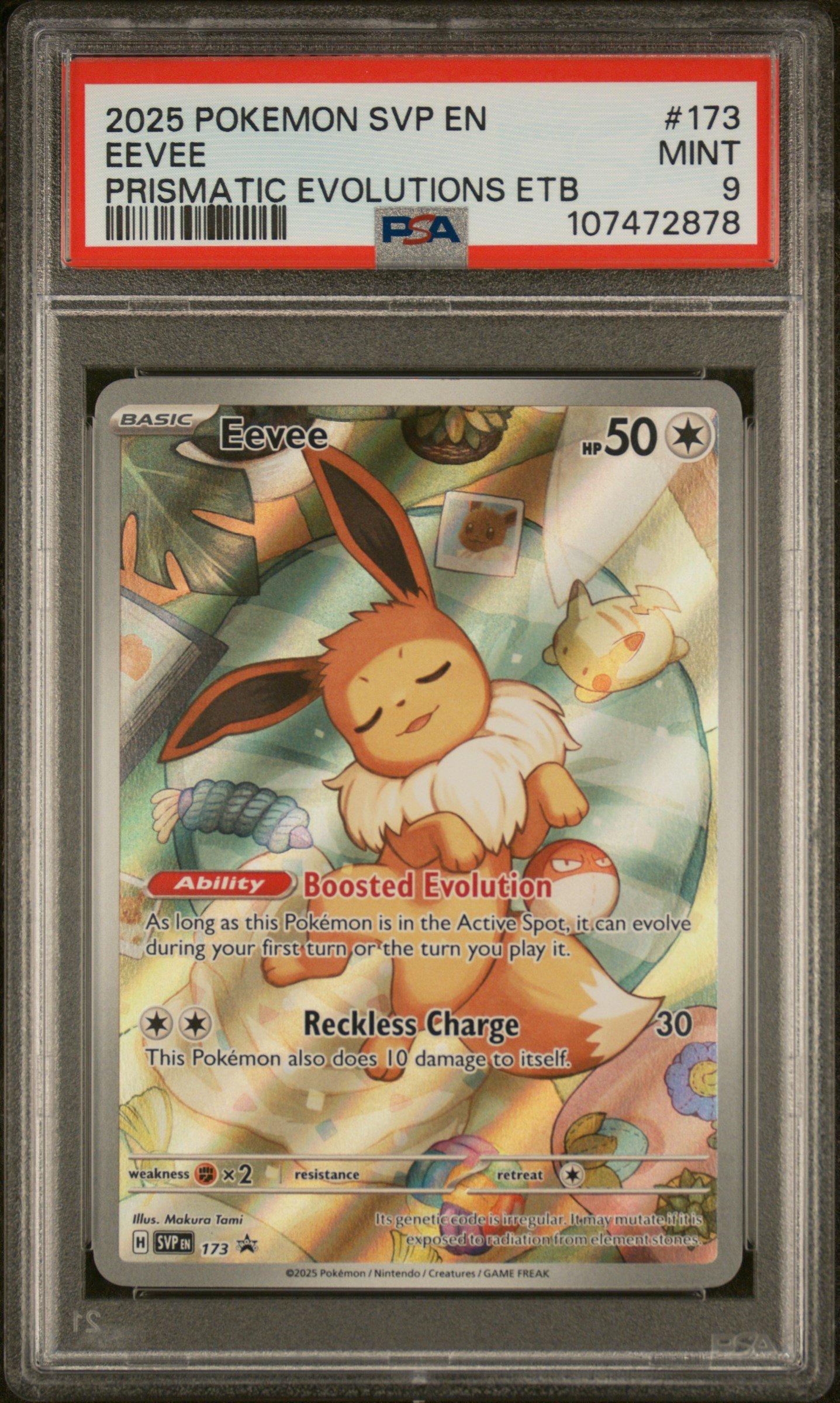 イーブイ P [SVP EN 173] 海外プロモ　psa9 PSA9 イーブイ 海外 プロモ 2025 SVP EN 173 PROMO EEVEE｜Yahoo