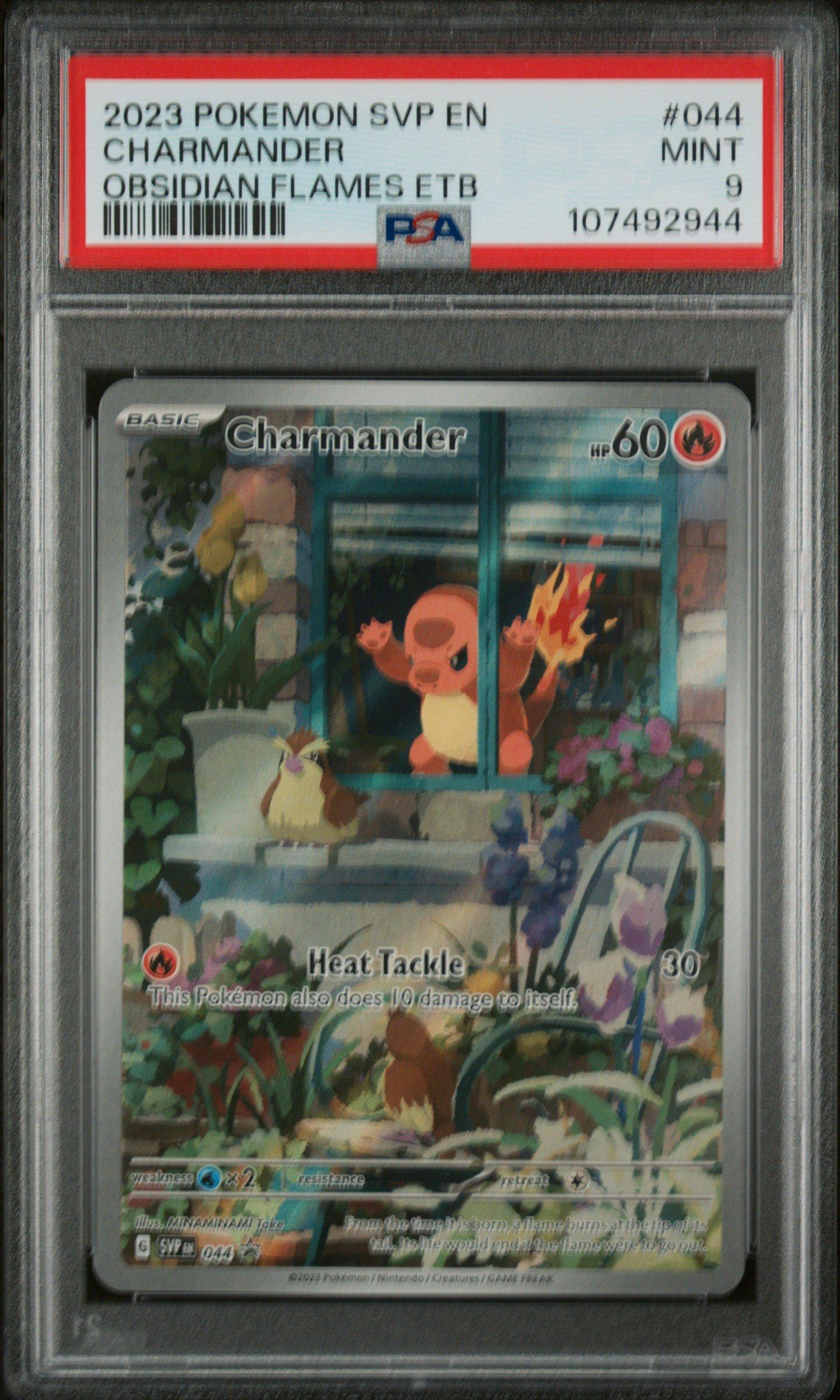 2023 Pokemon Svp En-sv Black Star Promo 044 Charmander Obsidian