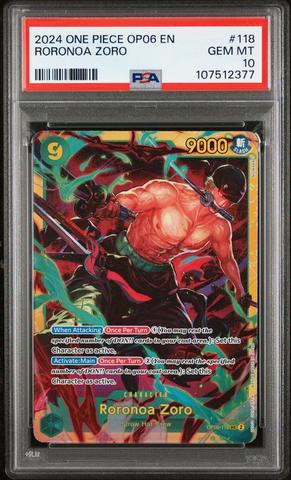Roronoa Zoro 2023TREASURE CUPプロモカードPSA10 Roronoa Zoro 2023TREASURE CUPプロモカードPSA10 - メルカリ