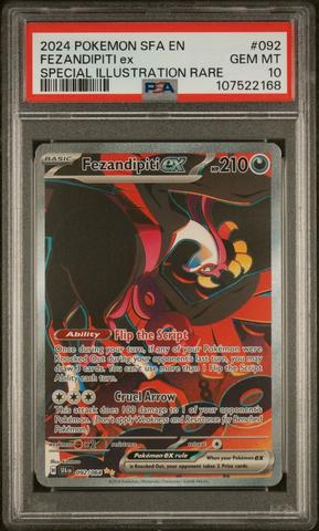 2024 Pokemon Sfa En-shrouded Fable 092 Fezandipiti Ex Special