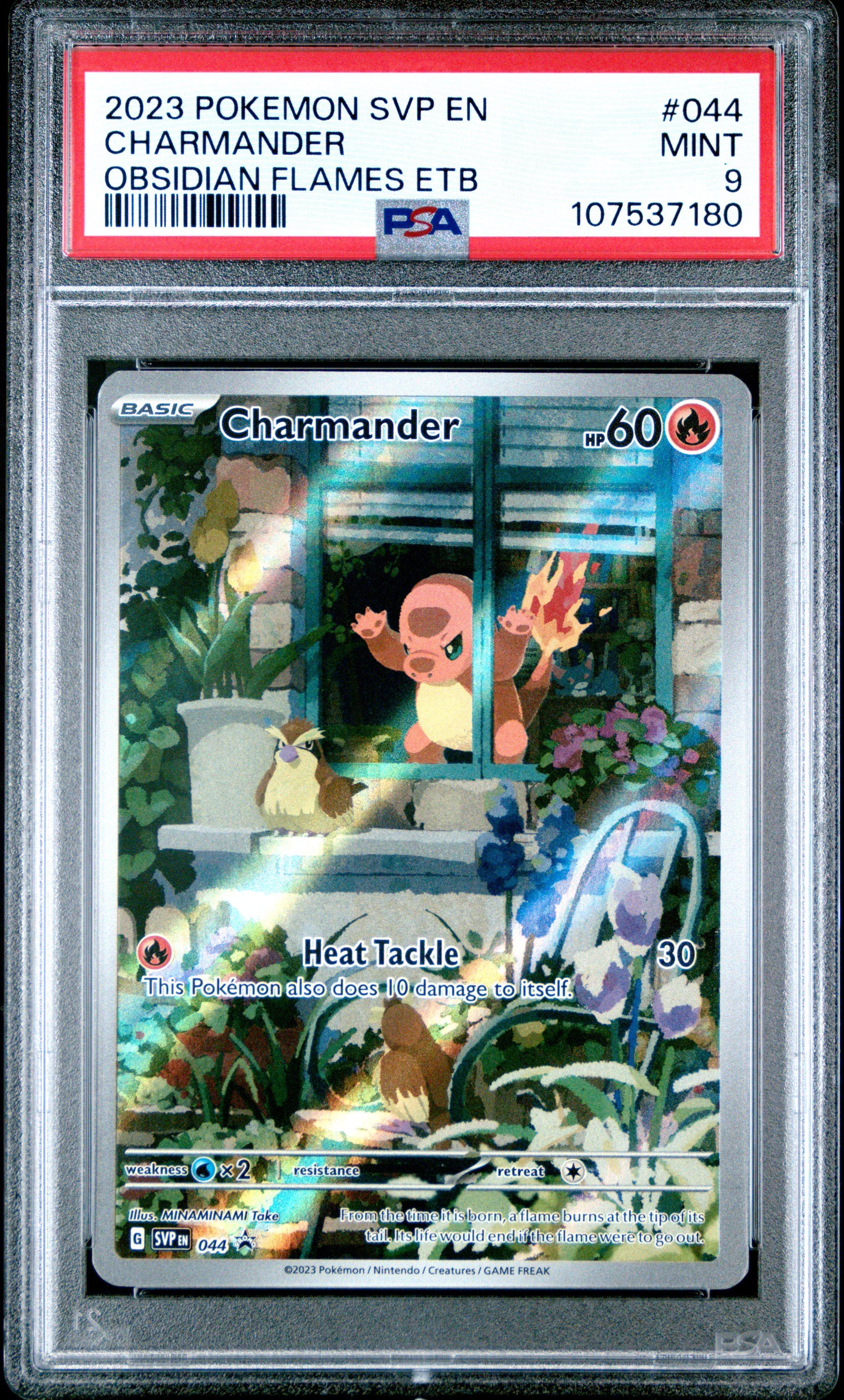 2023 Pokemon Svp En-sv Black Star Promo 044 Charmander Obsidian