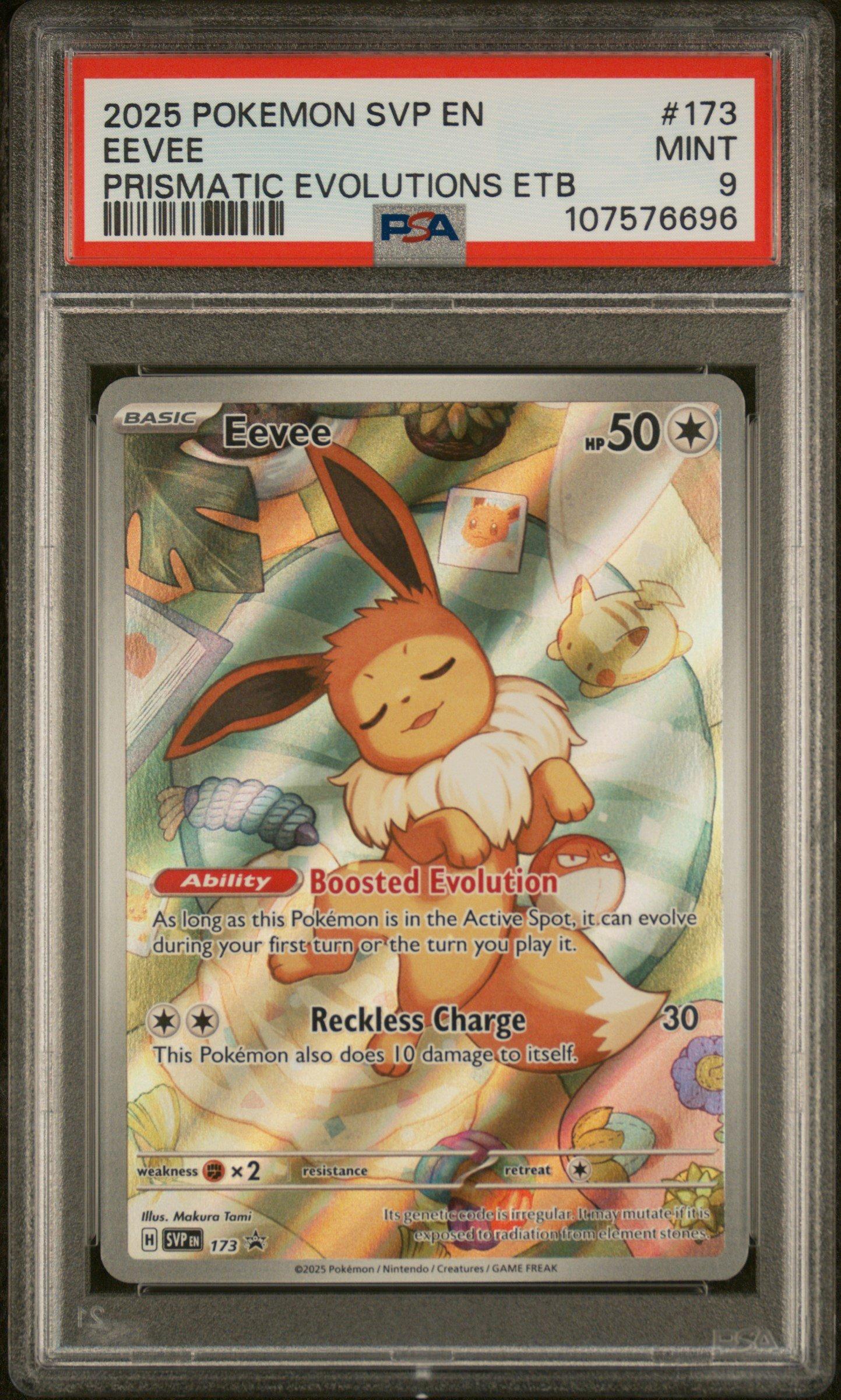 イーブイ P [SVP EN 173] 海外プロモ　psa9 PSA9 イーブイ 海外 プロモ 2025 SVP EN 173 PROMO EEVEE｜Yahoo