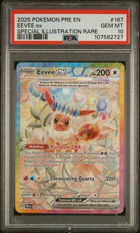 2025 Pokemon Pre En-prismatic Evolutions 150 Glaceon Ex 2025 Pokemon Pre En-prismatic Evolutions 150 Glaceon Ex