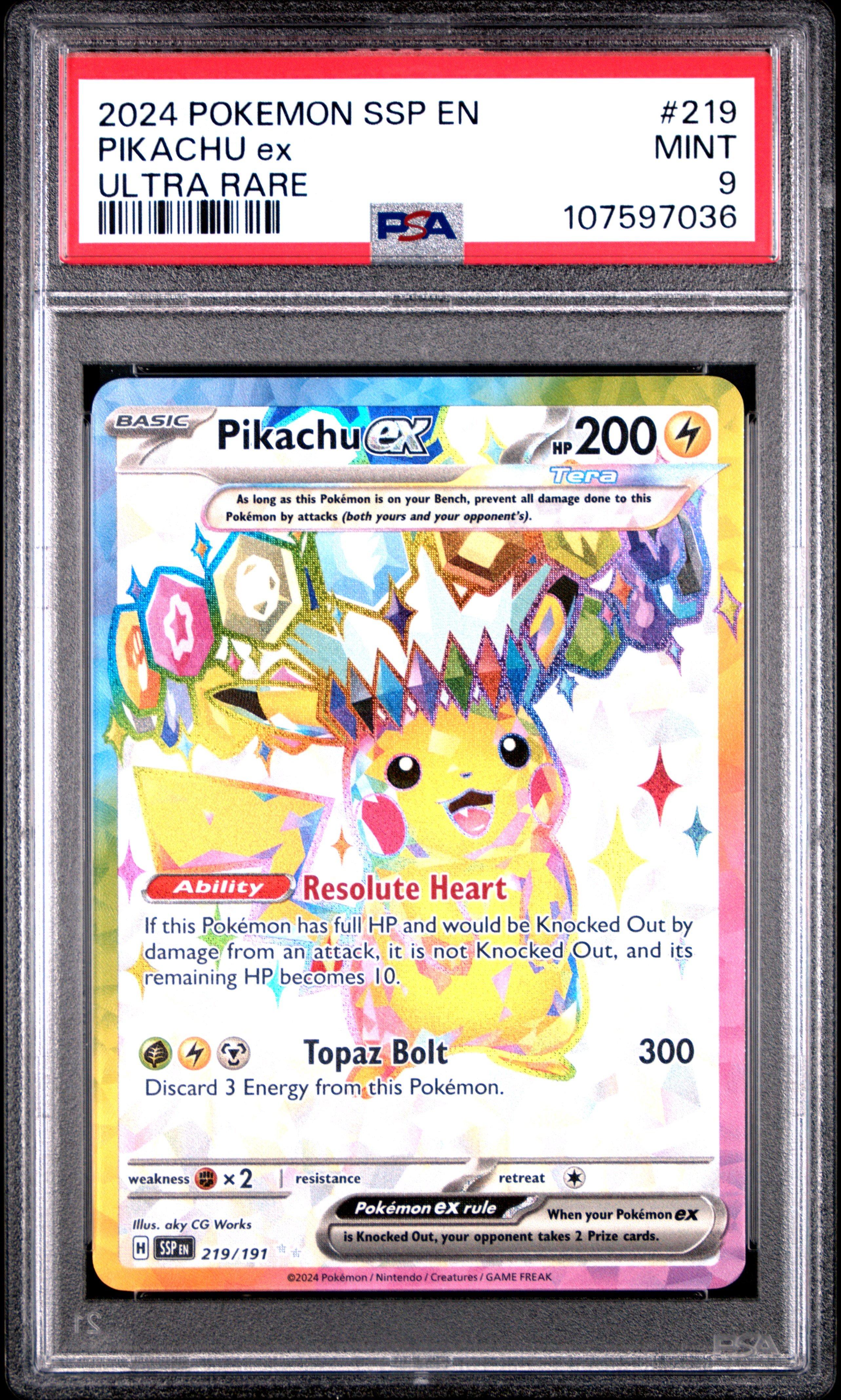 2024 POKEMON SVP EN ピカチュウ #088 PSA9 PSA 9 Pikachu #088 2024 Pokemon Svp Black Star Promo 89927336 | eBay