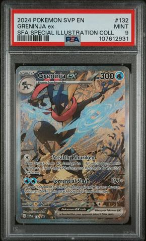2024 Pokemon Svp En-sv Black Star Promo 132 Greninja Ex Shrouded