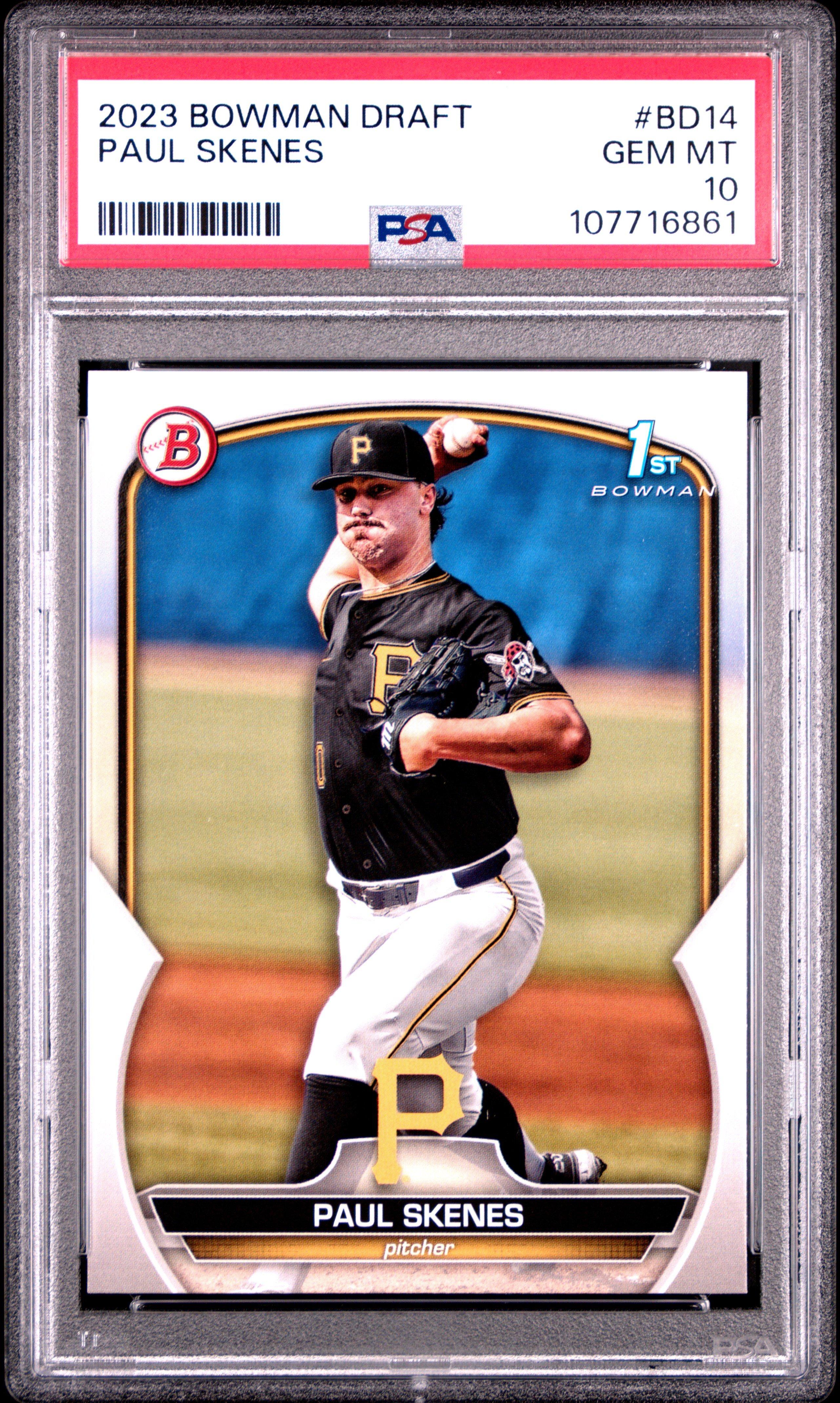 2023 Bowman Draft Bd14 Paul Skenes PSA