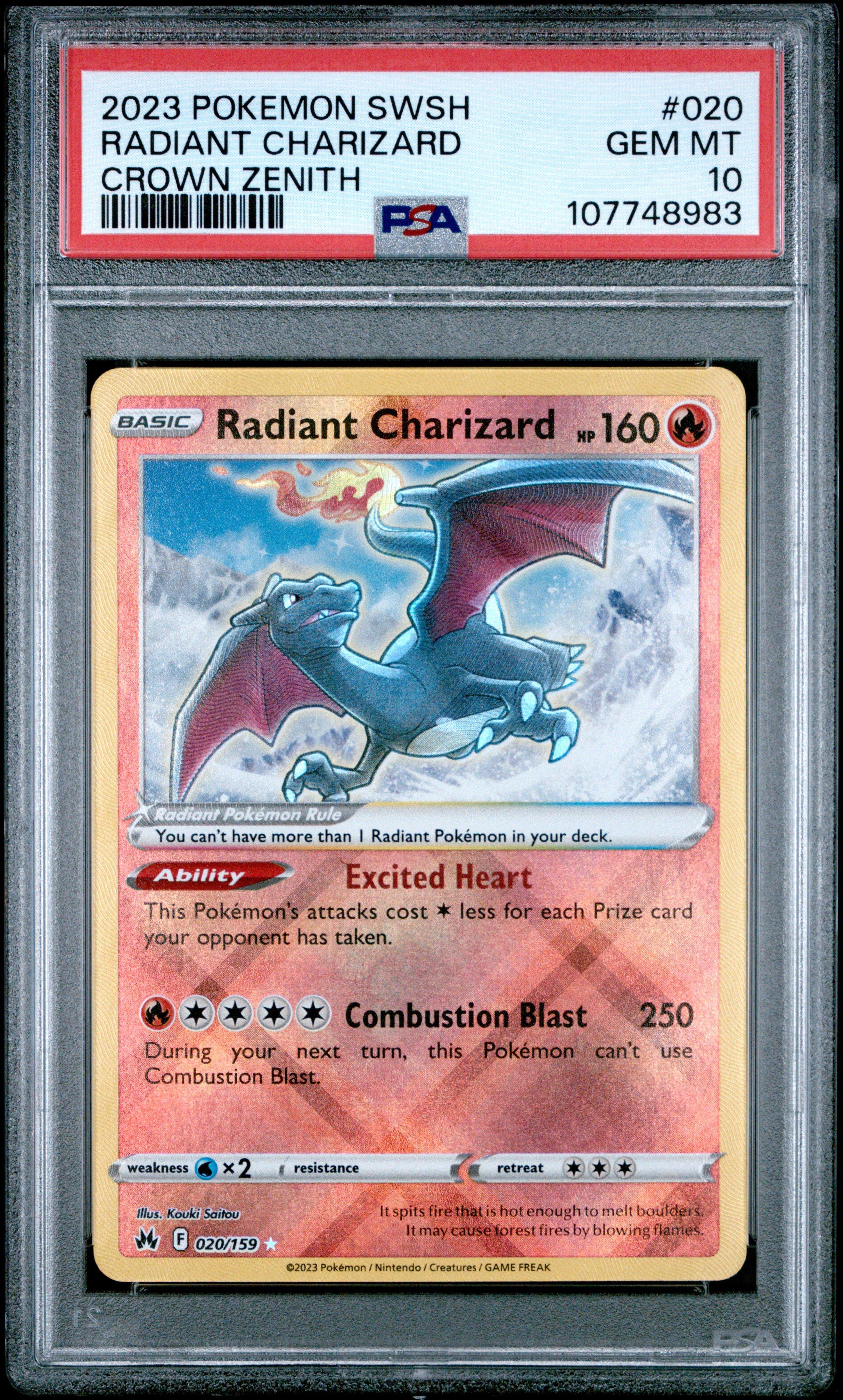 pokemon card radiant charizard Pokémon TCG: Sparkling 011/071 K s10b GO Pokémon TCG - Pokémon GO
