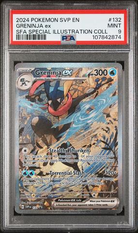 2024 Pokemon Svp En-sv Black Star Promo 132 Greninja Ex Shrouded