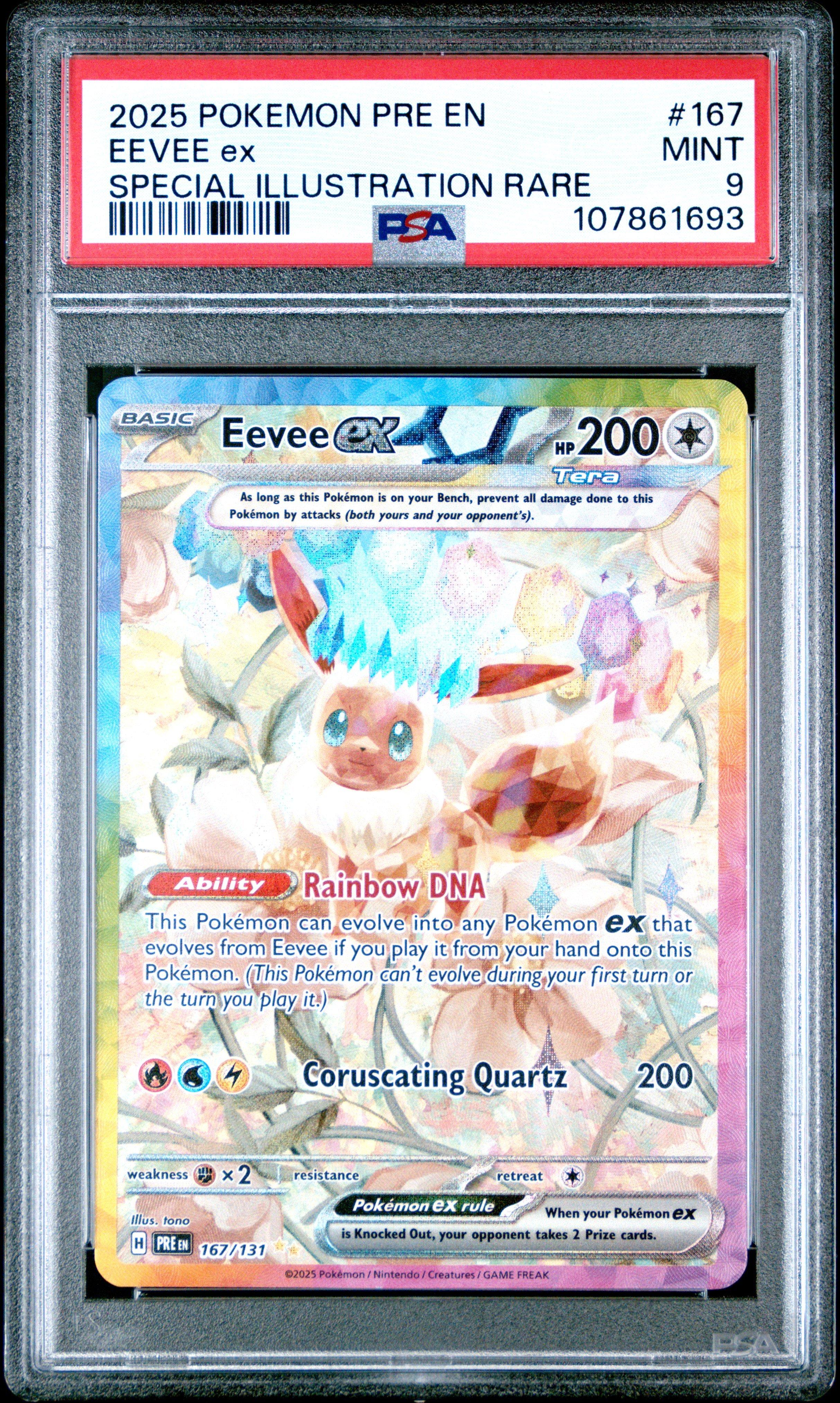 ポケモンカードゲーム Pokemon TCG - Eevee ex 167/131 Sv PSA 10 Eevee ex 167/131 Sv: Prismatic Evolutions Holo | eBay