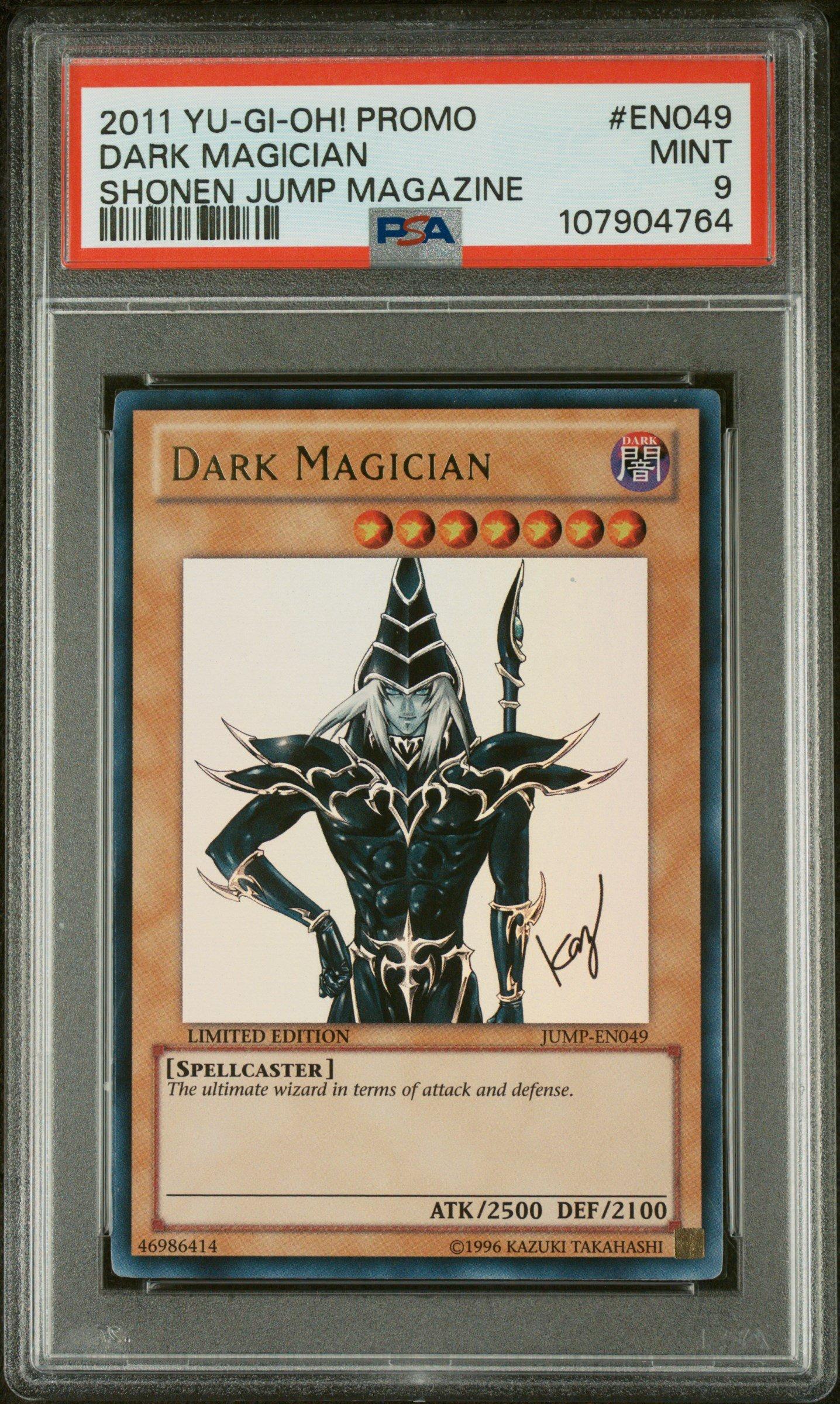 2011 Yu-gi-oh! Promo Shonen Jump Magazine En049 Dark Magician PSA 9