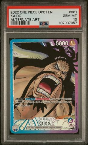 2022 One Piece CCG Crocodile #062 Romanian PSA 10 | CardsHQ