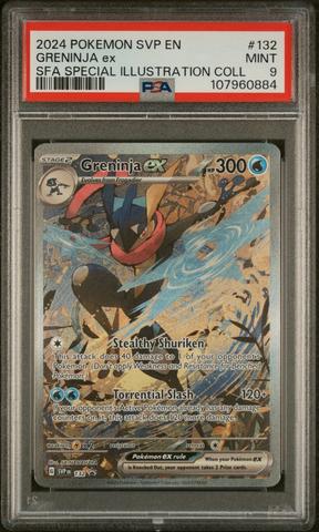 2024 Pokemon Svp En-sv Black Star Promo 132 Greninja Ex Shrouded