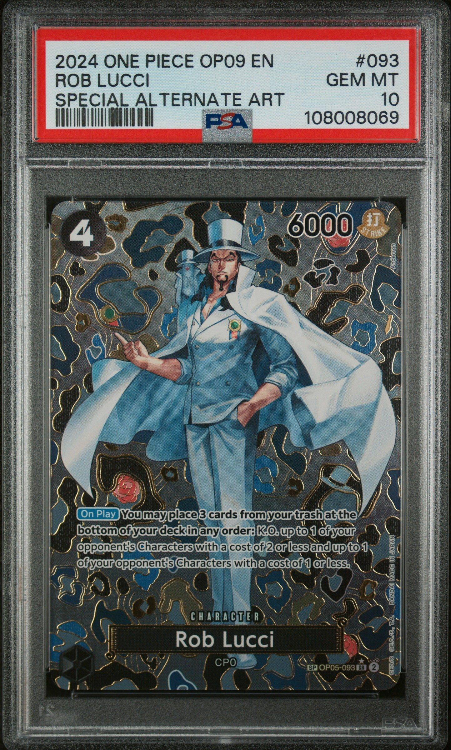 2024 One Piece Op09-emperors In The New World 093 Rob Lucci