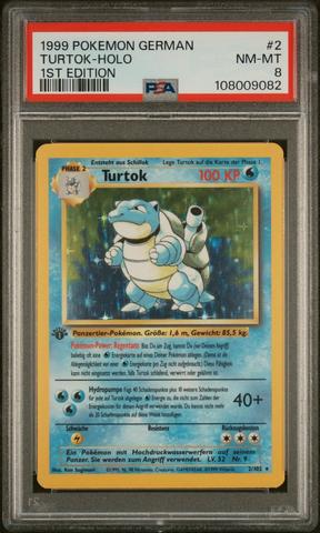 1999 Pokemon German 14 Raichu-holo 1st Edition PSA 8 | GameStop