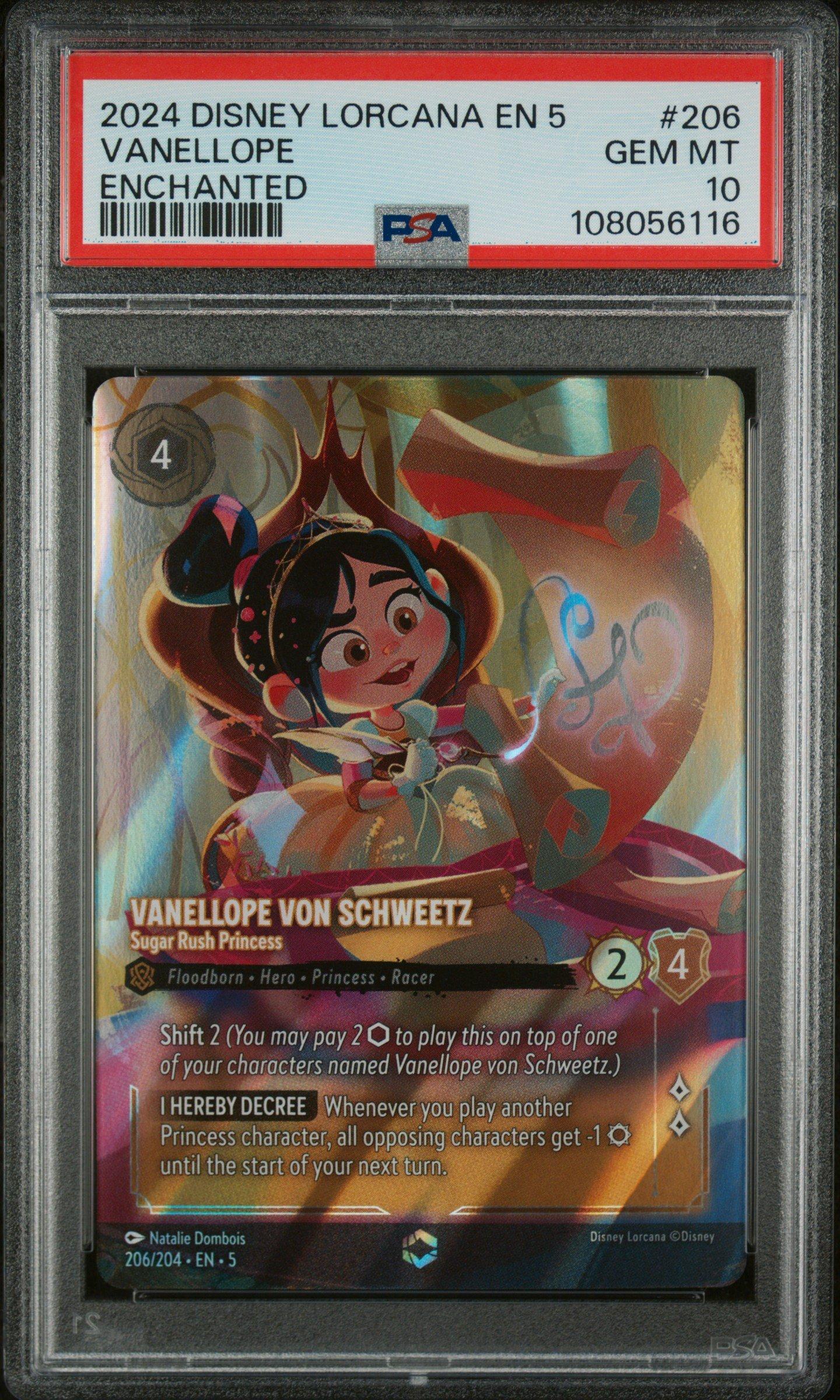 2024 Disney Lorcana En 5-shimmering Skies 206 Vanellope Von Schweetz