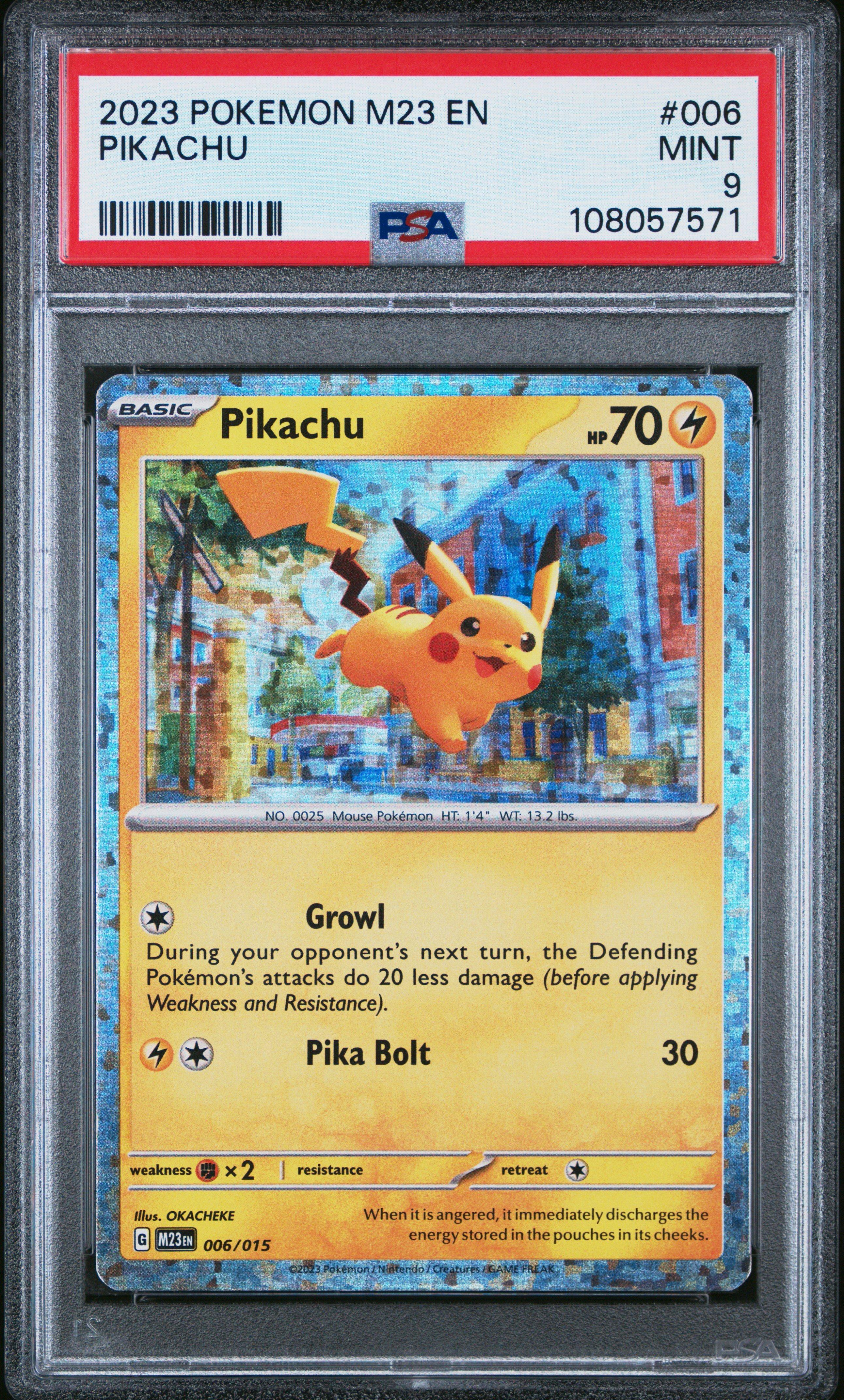 mcdonald's pokemon cards pikachu Japan Promo Pack 2025 Promo Card Type 2023 Pokemon M23 En-mcdonald's Collection