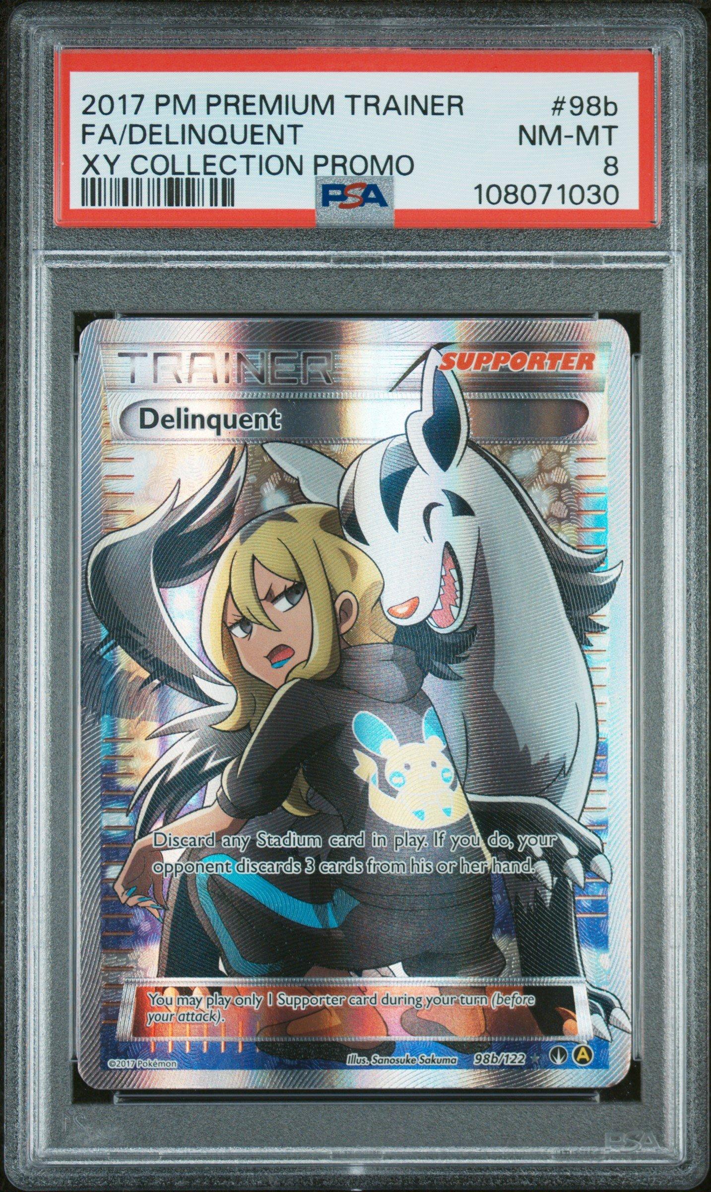 ポケモンカード FA/DELINQUENT 2017年 2017 Pokemon Premium Trainer Xy Collection Promo 98b Full Art